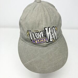 Vintage Bud Light Hat Cap‎ Strap Back Embroidered I Love You Man Mens 90s